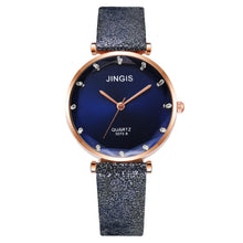 Load image into Gallery viewer, Women Casual Leather Belt Watches Simple Ladies&#39;  Big Dial Sport Quartz Clock Dress