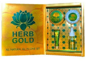 10 Boxes Herb Gold All Natural Extract Acne Freckles Smooth Clear Radiant Skin