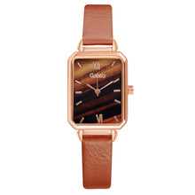 Load image into Gallery viewer, Gaiety Brand Women Watches Fashion Square Ladies Quartz Watch Bracelet Set