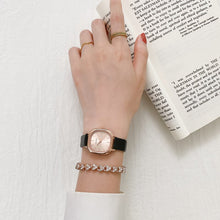 Load image into Gallery viewer, Casual Women Romantic Small Square Wrist Watch Bracelet Leather Rhinestone Designer Ladies