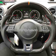 Load image into Gallery viewer, Customized Carbon Fiber LED Race Digital Display Steering Wheel For Volkswagen Golf 7 GTI Golf R MK7 Polo Scirocco Jetta Tiguan