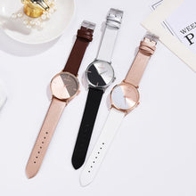 Load image into Gallery viewer, Watch Leather Rose Gold Dress Female Clock Luxury Brand Design Women Watches Simple