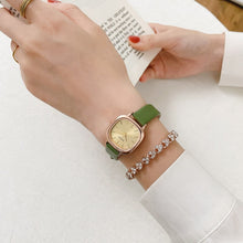 Load image into Gallery viewer, Casual Women Romantic Small Square Wrist Watch Bracelet Leather Rhinestone Designer Ladies