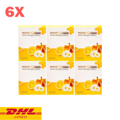 6x Honey Q Dietary Supplement Weight Control Block Burn Break