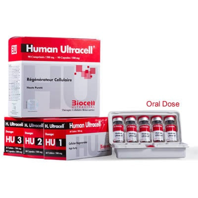 Human Ultracell V ( oral dose) Cellular Regenerator Biocell Ultravital ...