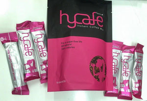 10 pack Hycafe instant coffee mix slimming diet health weight loss zero calorie