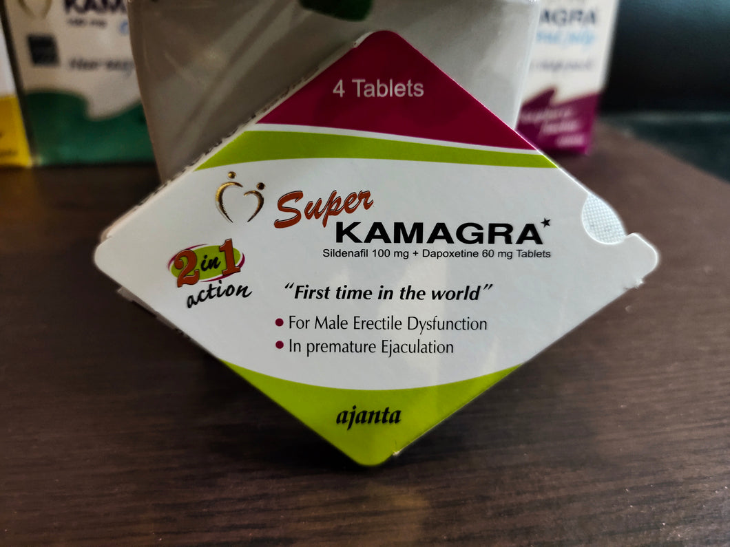 New Packs Super kamagra 160mg (4 Pills)