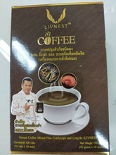 Load image into Gallery viewer, LIVNEST Instant Coffee Mixed Plus Cordyceps and Lingzhi 10 Sachet 3 box