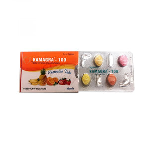 50X Kamagra Chewable 4x100 mg Ship DHL Express