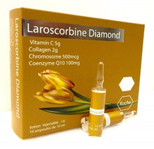 Load image into Gallery viewer, LAROSCORBINE DIAMOND VITAMIN C COLLAGEN CHROMOSOME COENZYME Q10