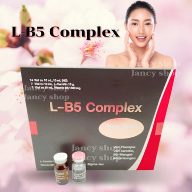 6X LB5 COMPLEX ROSE GOLD (L-CARNITINE INJECTION) FAST FAT BURN 1 Box