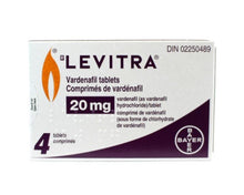 Load image into Gallery viewer, LEVITRA Vardenafil 20 Mg 4 Tablets l