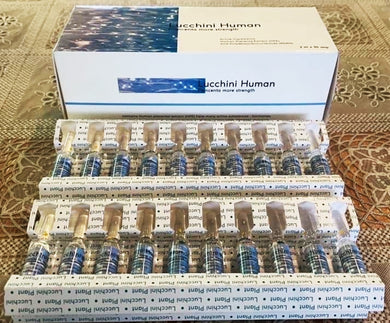 LUCCHINI HUMAN (BLUE) PLACENTA MORE STRENGTH INJECTION 1 BOX