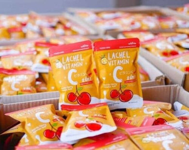 6X Lachel Vitamin C 2 in 1 Brighten Skin Anti Oxidants Aging Reduce Acne Wrinkle