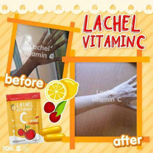 50X Lachel Vitamin C 2 in 1 Brighten Skin Anti Oxidants Aging Reduce Acne Wrinkle