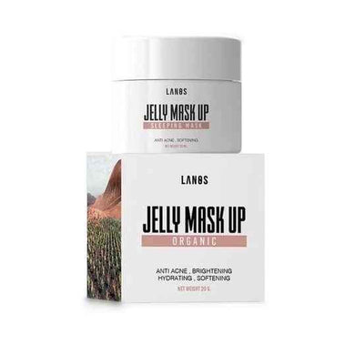 6X LANOS Jelly Mask Up Organic No Fragrance Balancing Facial Skin moisturizing