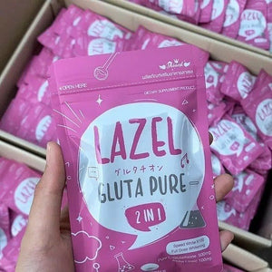 10X Lazel Gluta Pure 15000 mg. Dietary Supplements Whitening Skin 30 Softgels