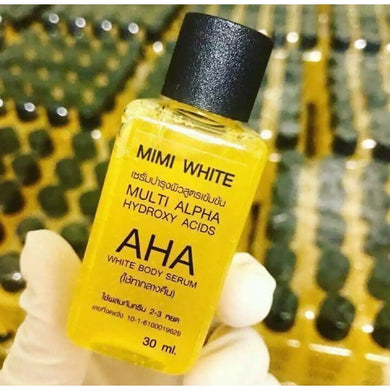 20X MIMI WHITE AHA WHITENING BOOSTER SERUM Bleaching Brightening Skin 30ml.