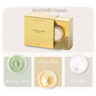 Madame Organic Cream Algae Extract Treat Blemishes Freckles Acne Skin Radiant