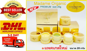 Madame Organic Cream Algae Extract Treat Blemishes Freckles Acne Skin Radiant