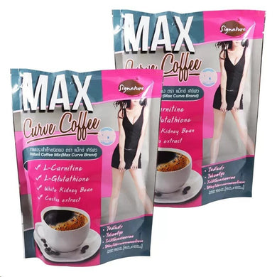 6X Max Coffee Curve Instant Coffee Slimming Sugar Free 30 Sachets Signatura