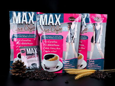 10X Max Curve Instant Coffee Weight Loss Resist Radical Burning fat DHL Express