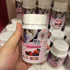 Maxi Doomz Glutathione Anti-Aging & Whitening Active Breast Enlargement 30 caps