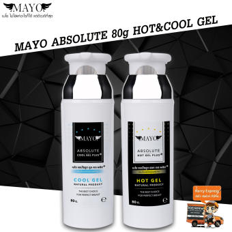 New Mayo Absolute Breast Less Hot+Cold Gel30g Men Chest+Confirm Soap Reduce Size