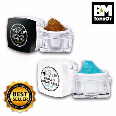 MAYO Less Chest Gel Reduce Breast Size Women Tomboy Natural Effective Hot + Cool