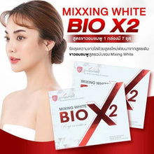 Load image into Gallery viewer, Mixing White Bio X2 + Collagen Platinum Forte Vit C Biocell Skin Rejuvenation Whitening Anti Aging 2 Box