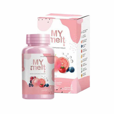 My Melt Gluta Collagen Dietary Supplement Brightening White Skin Reduce Acne