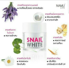 Load image into Gallery viewer, Snail White facial Cream whipp Soap icy Mask Nourishing Face Skin SetX3 Products