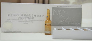 NC24 PREMIUM COLLAGEN VIT C PURE CRYSTALIZE VITAMIN C 1.8 G + COLLAGEN EXTRACT 0.5 G + ALPHA LIPOIC ACID 0.30 G JAPAN