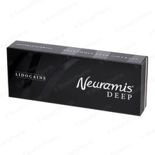Load image into Gallery viewer, NEURAMIS DEEP BLACK BOX (LIDOCAIN) CROSS-LINKED HYALURONIC ACID MIXED WITH ANESTHETIC