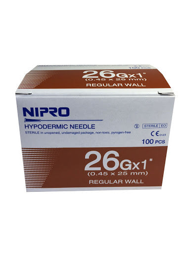 Nipro Hypodermic Needle 26G x 1