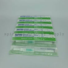 Load image into Gallery viewer, NIPRO Safelet Cath Syringe Sterile 18 g x 1.1/4&quot; 50 Pcs