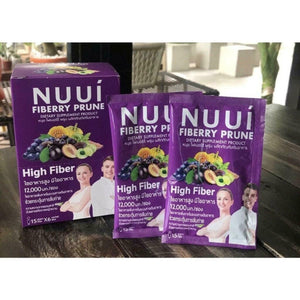 14X NUUI Fiberry Prune High Fiber Dietary Supplement Natural extracts 15g.X10