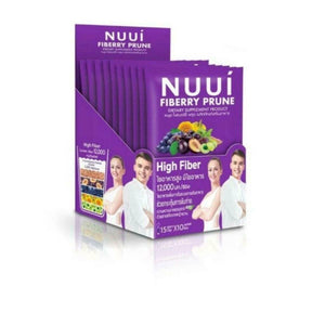 14X NUUI Fiberry Prune High Fiber Dietary Supplement Natural extracts 15g.X10