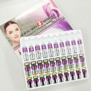 AquaSkin Veniscy 6 Ultimate Strength Whitening Complete IV Push Set