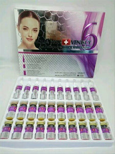 AquaSkin Veniscy 6 Ultimate Strength Whitening Complete IV Push Set