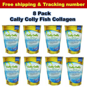 8 x New Colly Cally 75000 mg Fish Granule Collagen Radiant & Smooth Skin