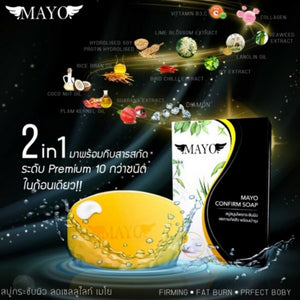 New Mayo Absolute Breast Less Hot+Cold Gel30g Men Chest+Confirm Soap Reduce Size