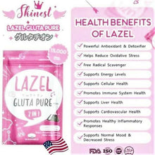 Load image into Gallery viewer, 10X Lazel Gluta Pure 15000 mg. Dietary Supplements Whitening Skin 30 Softgels