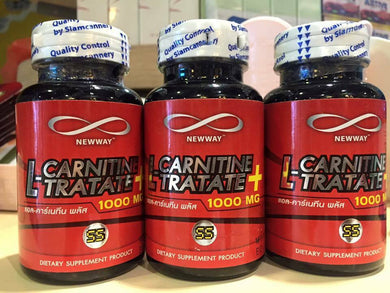 Newway L Carnitine Plus 1000mg Fat Burn Slim Weight Loss Dietary Supplement