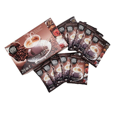 PEYUK 29 in 1 Instant Coffee For Health Herbal Extract No Trans Fats 10 Sachets