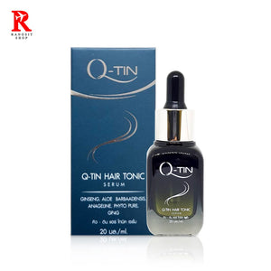 Q-Tin Hair Tonic Serum Stimulate Hair Growth Strong Roots Beard Eyebrows 20 ml