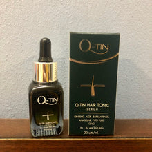 Load image into Gallery viewer, Q-Tin Hair Tonic Serum Stimulate Hair Growth Strong Roots Beard Eyebrows 20 ml