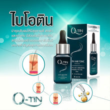 Load image into Gallery viewer, Q-Tin Hair Tonic Serum Stimulate Hair Growth Strong Roots Beard Eyebrows 20 ml