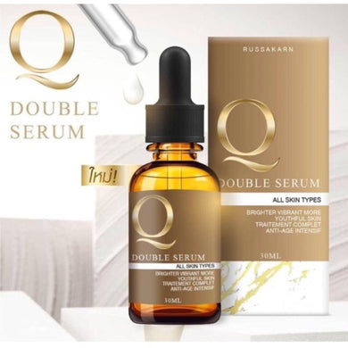 Q Double Serum Reduce Wrinkles Freckles Dark Spots Melasma Whitening Skin