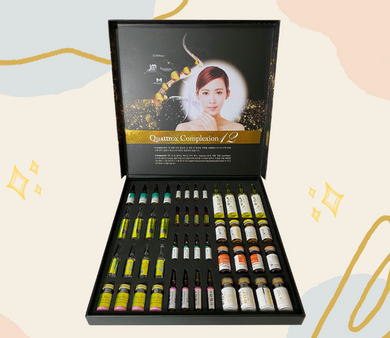 QUATTROX COMPLEXION 12 INFUSION WHITENING SKIN SYSTEM (KOREA)